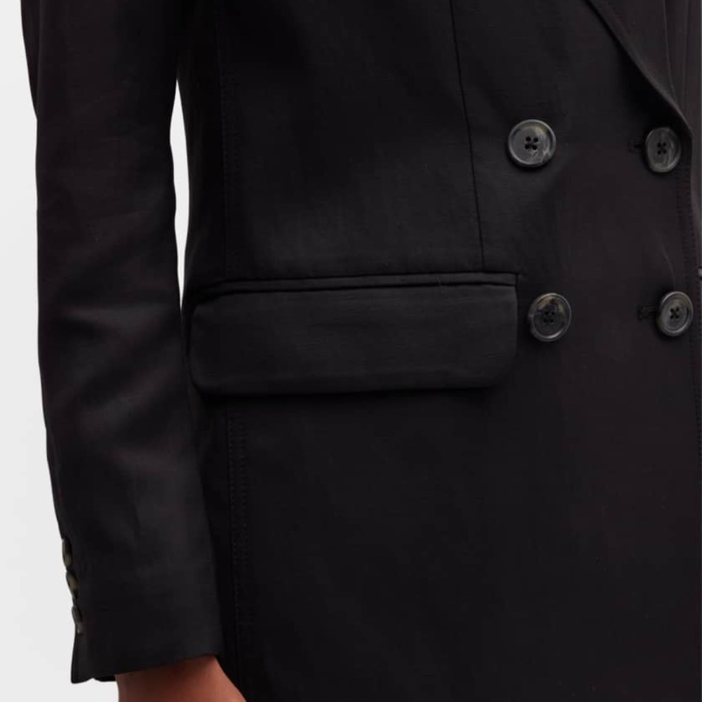 Gorgeous Smythe Oversized Double-Breasted Blazer - Sz. L - Picture 10 of 11